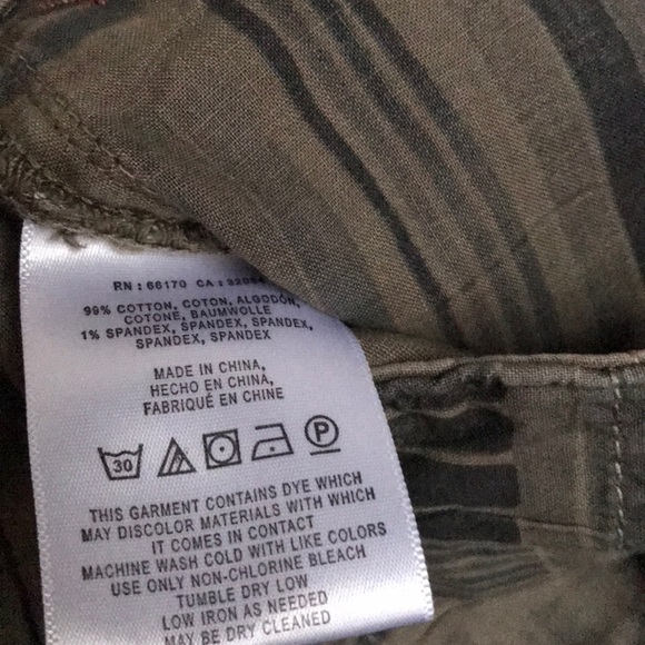 Anthropologie Light Forest Green Pant - Picture 6 of 6